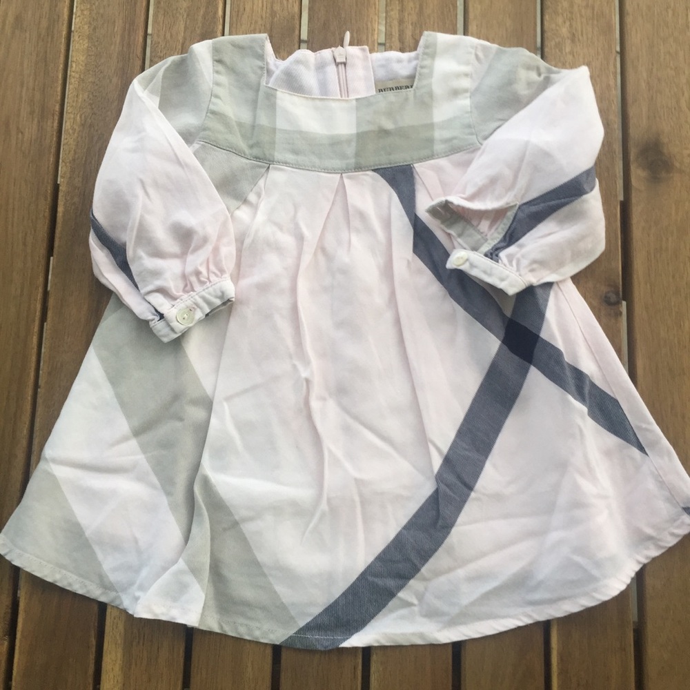 Dress long sleeve 3 / 6 months Burberry beige